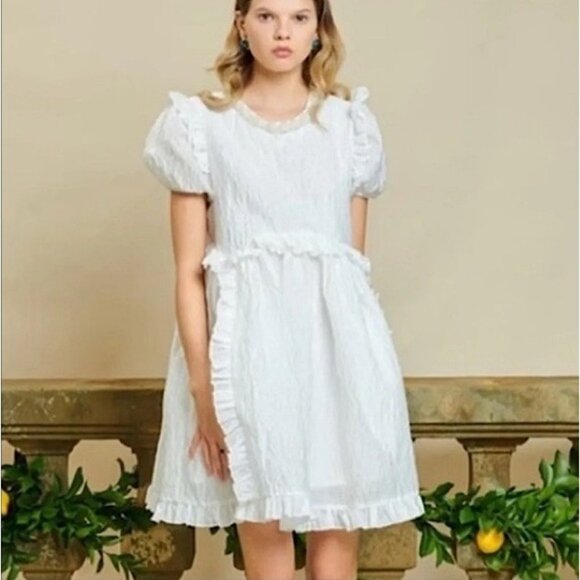 Sister Jane Dresses & Skirts - Dream Sister Jane Memoir Mail Mini Dress Womens Size Medium Cottagecore Coquette